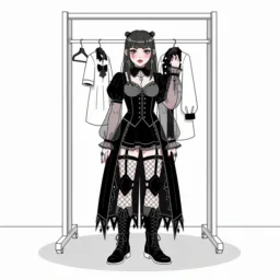 Preview icon in the Goth style for macOS