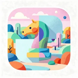 Chess icon in the Illustrated style for macOS