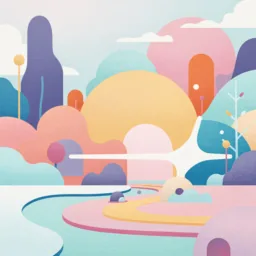 Cloudflare WARP icon in the Illustrated style