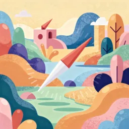 Safari icon in the Illustrated style for macOS