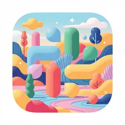 Slack icon in the Illustrated style