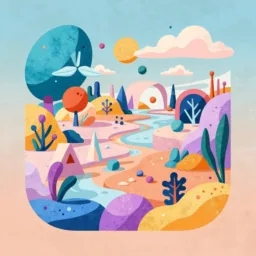 TestFlight icon in the Illustrated style for macOS