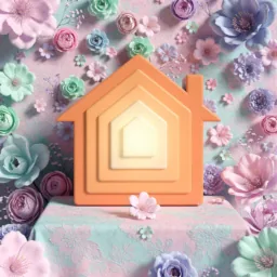 Home icon in the Lavender style for macOS