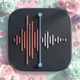 Voicememos icon in the Lavender style for macOS