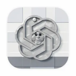 ChatGPT icon in the Low-poly style