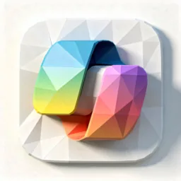 Copilot icon in the Low-poly style for macOS