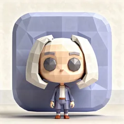 Discord icon in the Low-poly style