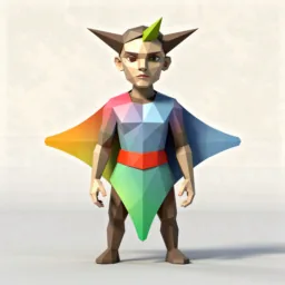 Gemini icon in the Low-poly style for macOS