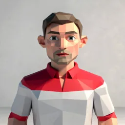 News icon in the Low-poly style for macOS