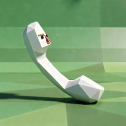 Phone icon in the Low-poly style for macOS