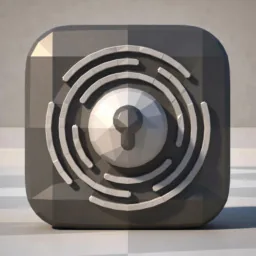 Privadovpn icon in the Low-poly style for macOS