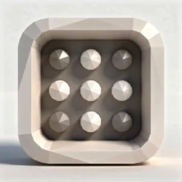 Tailscale icon in the Low-poly style