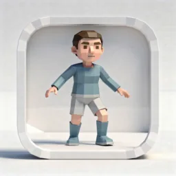 Transporter icon in the Low-poly style for macOS
