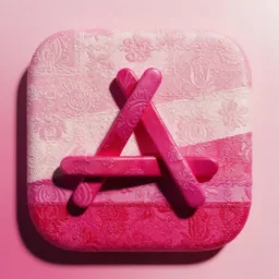 App Store icon in the Pink style