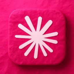 Claude icon in the Pink style for macOS