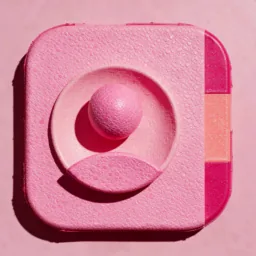 Contacts icon in the Pink style for macOS