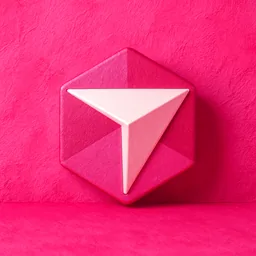 Cursor icon in the Pink style for macOS