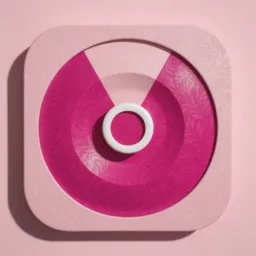 Findmy icon in the Pink style for macOS