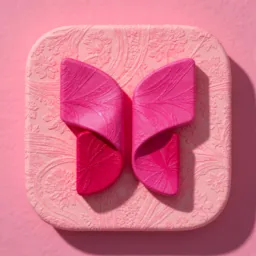 Journal icon in the Pink style for macOS