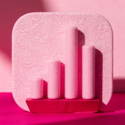 Numbers icon in the Pink style for macOS