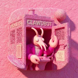 OpenClaw icon in the Pink style for macOS