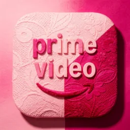 Prime Video icon in the Pink style for macOS