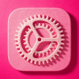 System Settings icon in the Pink style