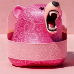 Tunnelbear icon in the Pink style for macOS