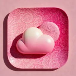Weather icon in the Pink style for macOS