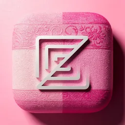 Zed icon in the Pink style for macOS