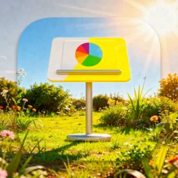 Keynote icon in the Sunlight style for macOS