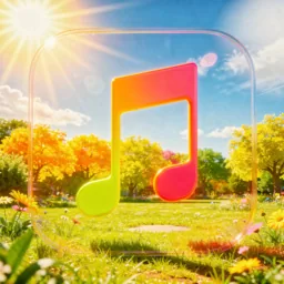 Music icon in the Sunlight style