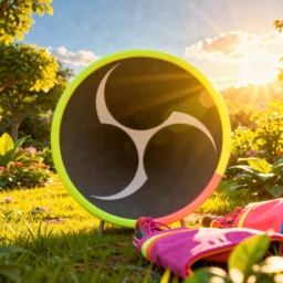 OBS icon in the Sunlight style for macOS