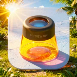 Preview icon in the Sunlight style for macOS