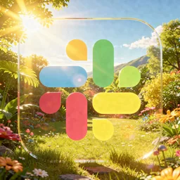 Slack icon in the Sunlight style