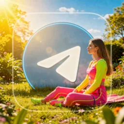 Telegram icon in the Sunlight style