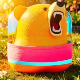 Tunnelbear icon in the Sunlight style