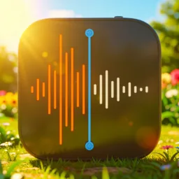 Voicememos icon in the Sunlight style for macOS