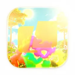 Warp icon in the Sunlight style for macOS