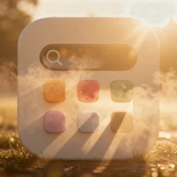 Apps icon in the Sunset style for macOS