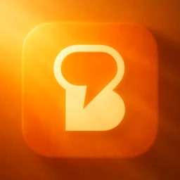 Beeper Desktop icon in the Sunset style for macOS