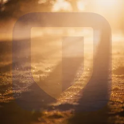Bitwarden icon in the Sunset style for macOS