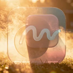 Freeform icon in the Sunset style for macOS