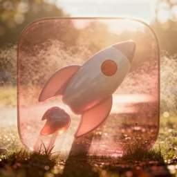 Games icon in the Sunset style for macOS
