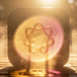 Image Playground icon in the Sunset style for macOS