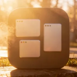 Mission Control icon in the Sunset style