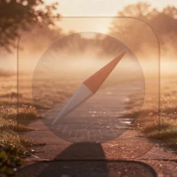 Safari icon in the Sunset style for macOS