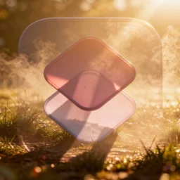 Shortcuts icon in the Sunset style for macOS