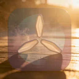 TestFlight icon in the Sunset style for macOS