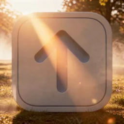 Transporter icon in the Sunset style for macOS